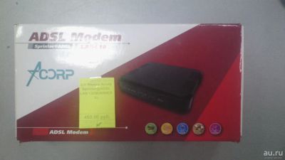 Лот: 8192565. Фото: 1. Б/У Модем Acorp Sprinter@ADSL... Разное