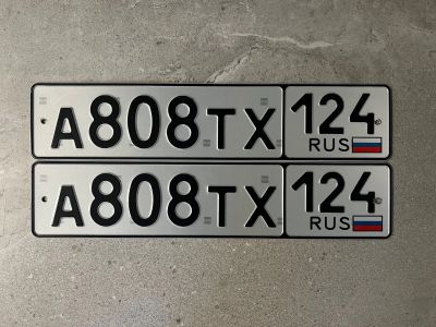 Лот: 22853957. Фото: 1. Продам гос.номер А 808 ТХ 124. Госномера