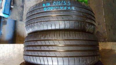 Лот: 15504465. Фото: 1. R16 205/55 R16 205/55. Шины