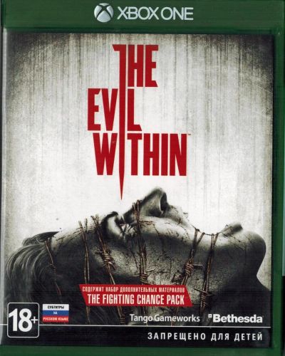 Лот: 6092281. Фото: 1. Игра для XBOX ONE The Evil Within... Игры для консолей