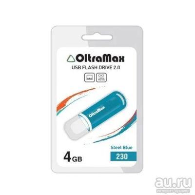 Лот: 9615907. Фото: 1. USB 4GB OltraMax 230 оранжевая. USB-флеш карты