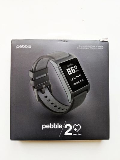 Лот: 12960996. Фото: 1. Смарт часы Pebble 2 +HR black. Смарт-часы, фитнес-браслеты, аксессуары