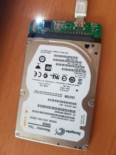 Лот: 15805342. Фото: 1. Жесткий диск, HDD, 2.5, Slim... Жёсткие диски (HDD)