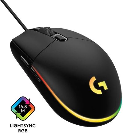 Лот: 18780074. Фото: 1. Мышь проводная Logitech G102 LightSync... Клавиатуры и мыши