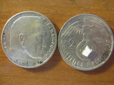 Лот: 11592340. Фото: 1. Германия 2 марки 1939 года. A... Германия и Австрия