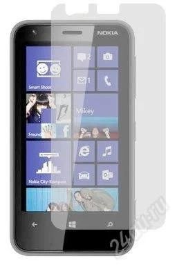 Лот: 2939750. Фото: 1. Защитная плёнка на Nokia Lumia... Защитные стёкла, защитные плёнки