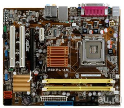 Лот: 8761073. Фото: 1. Материнская плата ASUS P5KPL-AM. Материнские платы