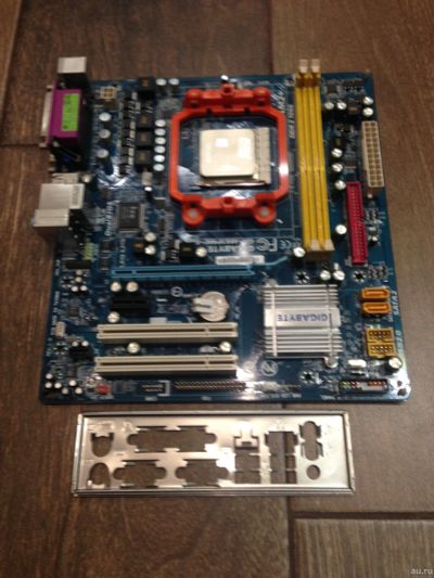 Лот: 14770799. Фото: 1. Комплект мат.плата Socket AM2... Материнские платы