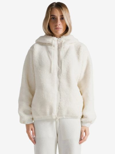 Лот: 25204763. Фото: 1. Куртка женская DEHA TEDDY, Белый. Легкие куртки, толстовки