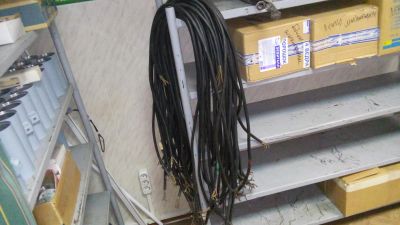 Лот: 9214837. Фото: 1. кабель гибкий КГ 4х0,75 кусок... Провода, кабели