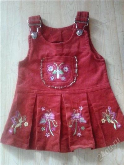 Лот: 2940698. Фото: 1. сарафан вельвет. Платья, сарафаны