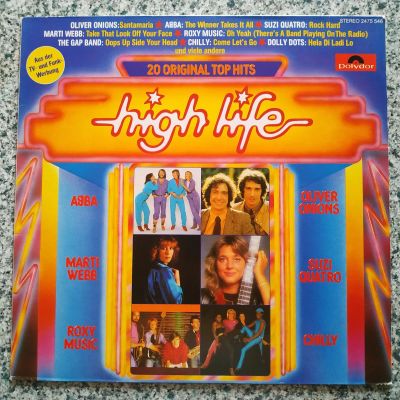 Лот: 19950975. Фото: 1. LP ● HIGH LIFE ● Chilly ● Ottawan... Аудиозаписи