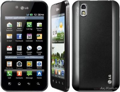 Лот: 4122626. Фото: 1. LG P970 Optimus Black Android... Смартфоны