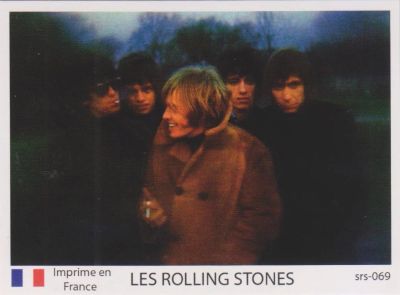 Лот: 10614660. Фото: 1. Rolling Stones коллекционная карточка... Наклейки, фантики, вкладыши