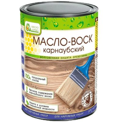 Лот: 19044472. Фото: 1. Масло-воск для дерева Карнаубский... Краски, лаки, растворитель
