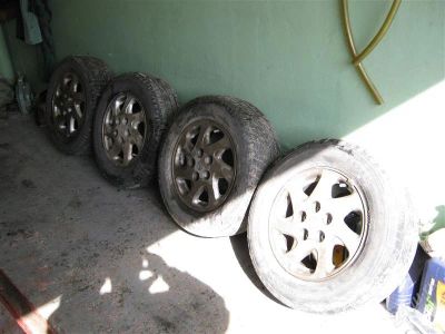 Лот: 888586. Фото: 1. литье с резиной R15 5/114. Шины на дисках