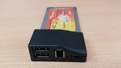 Лот: 5289221. Фото: 1. Контроллер CardBus COMBO USB 2... Платы расширения, контроллеры, доп. порты