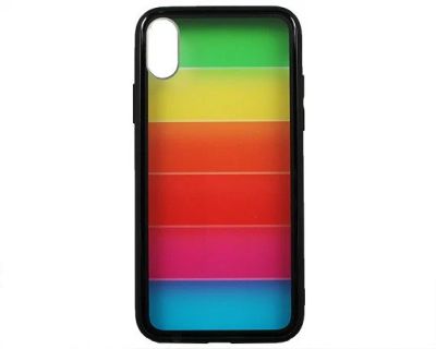 Лот: 20888142. Фото: 1. Чехол iPhone X/XS Rainbow Case... Чехлы, бамперы