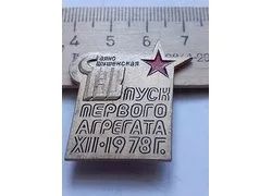 Лот: 18276645. Фото: 1. (№11566) значки Шушенское,Саяно... Другое (значки, медали, жетоны)