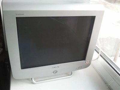 Лот: 2249623. Фото: 1. Sony Trinitron 17 дюймов 100 герцовый. ЭЛТ-мониторы