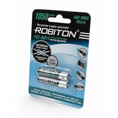 Лот: 15544943. Фото: 1. АКБ AAA Robiton 1050mAh LSD 13117. Батарейки, аккумуляторы, элементы питания