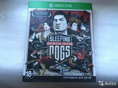 Лот: 13203586. Фото: 1. диск xbox one sleeping dogs... Игры для консолей