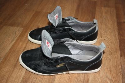 Лот: 10350150. Фото: 1. Кожанные кеды PUMA. Кеды, кроссовки, слипоны
