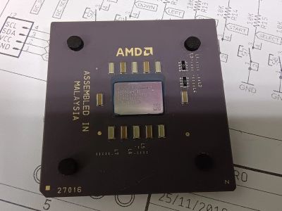 Лот: 25880845. Фото: 1. AMD Athlon 1000 - A1000AMT3C. Процессоры