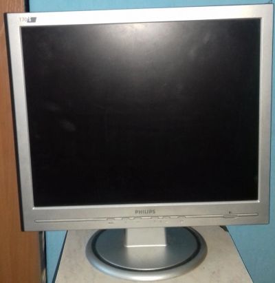 Лот: 14288094. Фото: 1. Монитор 17" philips 170s6fs/00... ЖК-мониторы