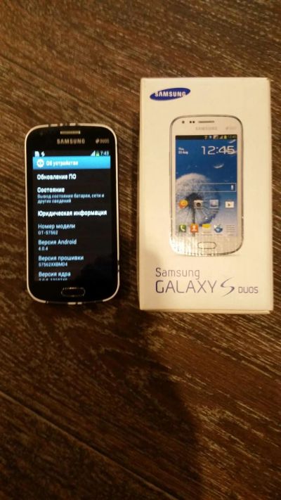 Лот: 10623750. Фото: 1. Samsung galaxy S duos gt-s7562. Смартфоны