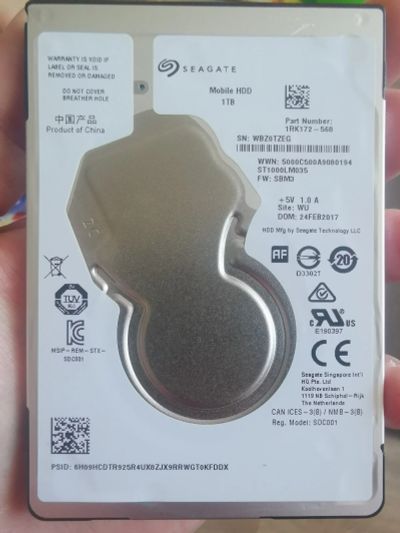 Лот: 16438648. Фото: 1. Seagate. Жёсткие диски (HDD)