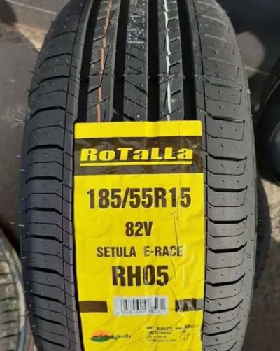 Лот: 23422353. Фото: 1. Летняя резина 185/55 R-15 "Rotalla... Шины
