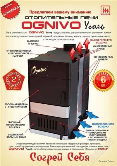 Лот: 2882846. Фото: 1. печь отопительная / буржуйка... Отопительные котлы, печи