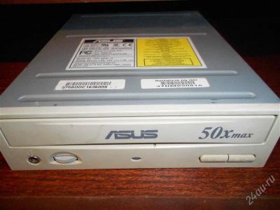 Лот: 1812705. Фото: 1. CD-ROM Asus 50x CD-S500/A. Приводы CD, DVD, BR, FDD