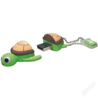 Лот: 1997887. Фото: 1. USB Флэшка Emtec M316 Sea Turtle... USB-флеш карты