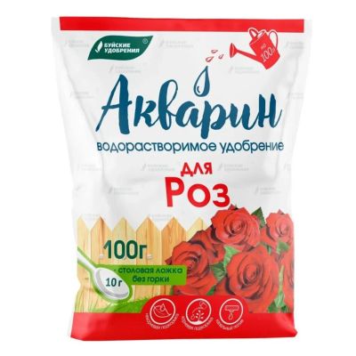 Лот: 24770937. Фото: 1. Удобрение Акварин, для роз, 100... Удобрения, химия
