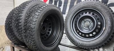 Лот: 24008240. Фото: 1. Колеса Honda 5,5*14 4*100 et45... Шины на дисках