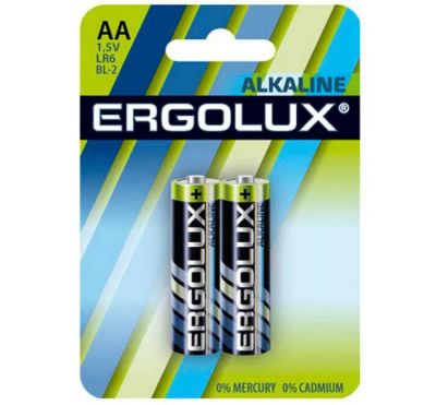 Лот: 16189645. Фото: 1. Аккумулятор Ergolux AA LR06 2700mAh... Батарейки, аккумуляторы, элементы питания