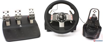 Лот: 6252790. Фото: 1. Руль Logitech G27. Рули, джойстики