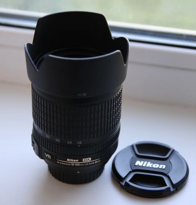 Лот: 11890728. Фото: 1. Объектив Nikon 18-105. Объективы
