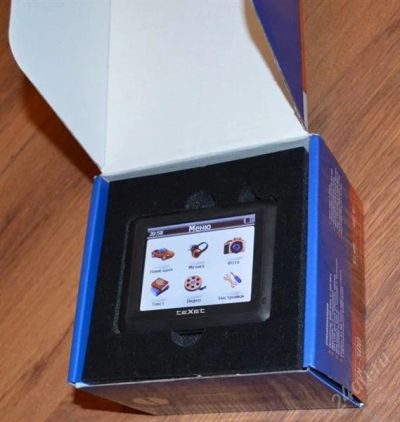 Лот: 2170662. Фото: 1. GPS навигатор texet TN-300 (навител... GPS-навигаторы