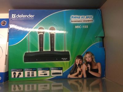Лот: 6435322. Фото: 1. Defender MIC-155. Студийные микрофоны, радиомикрофоны и радиосистемы