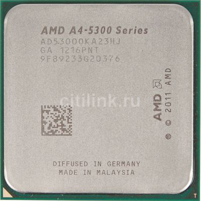 Лот: 12882754. Фото: 1. Процессор AMD A4 5300, SocketFM2... Процессоры