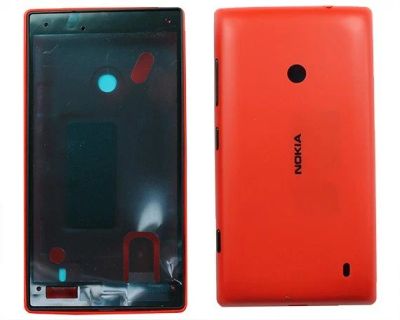 Лот: 11696007. Фото: 1. Корпус Nokia 520 Lumia красный... Корпуса, клавиатуры, кнопки