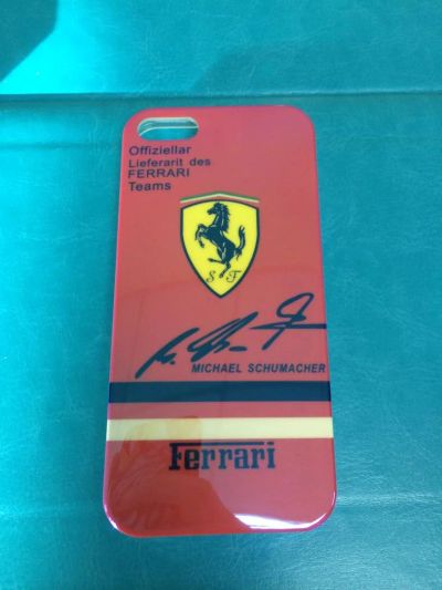 Лот: 4655227. Фото: 1. Чехол для iPhone 5 Ferarri. Чехлы, бамперы