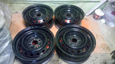 Лот: 10408720. Фото: 1. Штамповки 4x100 r14 toyota. Диски