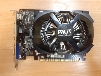 Лот: 15562937. Фото: 1. Видеокарта Palit GeForce gtx650... Видеокарты