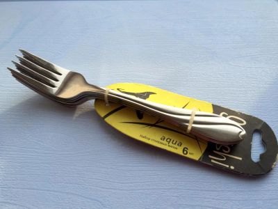 Лот: 5095492. Фото: 1. 🍴🍴🍴 Набор Satoshi "Aqua": вилки... Столовые приборы, ножи
