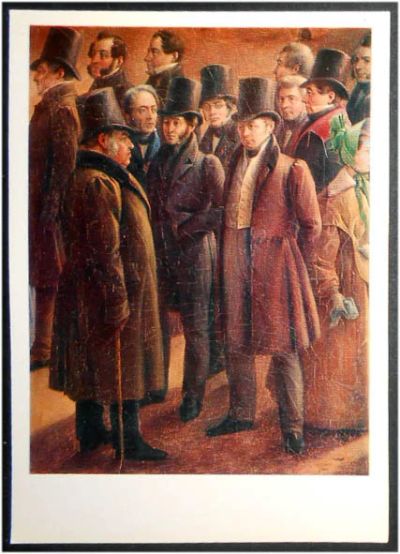 Лот: 7817352. Фото: 1. Открытка Чернецов. Парад на Царицыном... Открытки, конверты