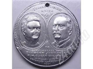 Лот: 217565. Фото: 1. Великобритания. Медаль 1897. Юбилей... Юбилейные